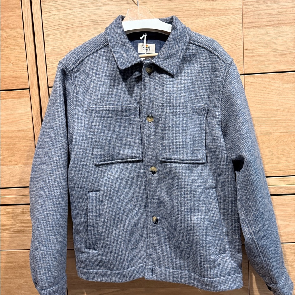 NWT Marine Layer L light coat/overshirt